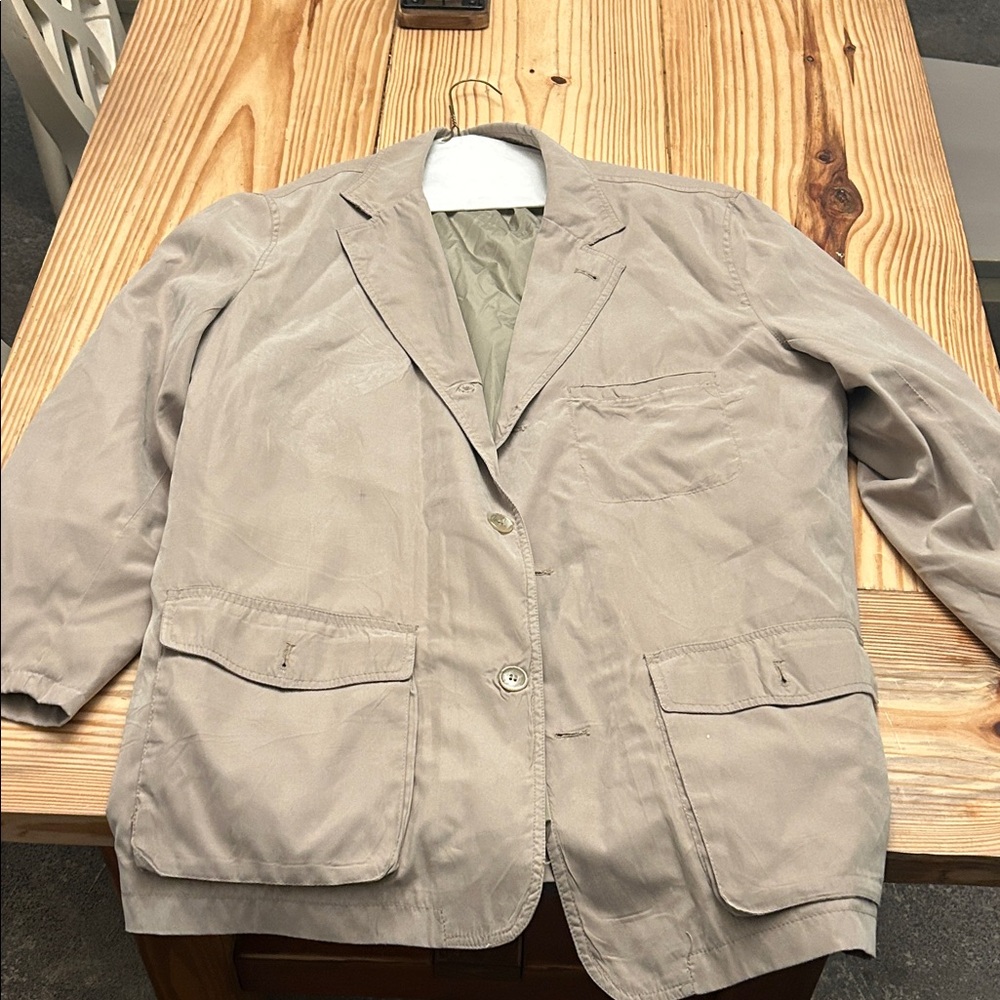 TravelSmith Tan Lightweight Jacket